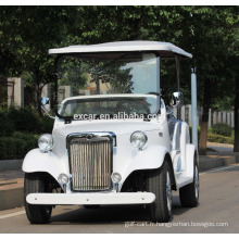 8 places noir fashion type voiture électrique classique pas cher à vendre 48V CE